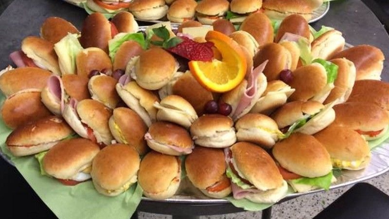 Cateringschotel met belegde broodjes van Scala's Merksem